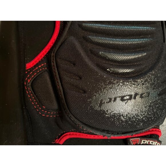 Proto 2010 Defender Paintball Knee Pads - Black/Red - Picture 2 of 8